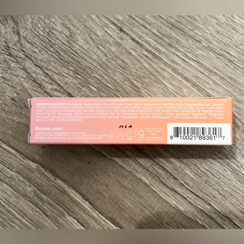 Kosas Plump & Juicy Lip Booster - Clear